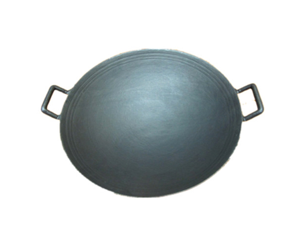 Traditional Chinese Cast Iron Enamel Coating Wok